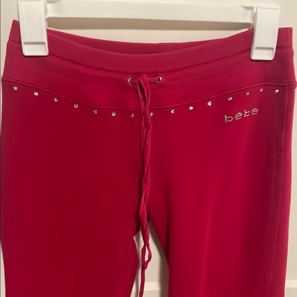 bebe Rhinestone-Accent Pants - Picture 1 of 4